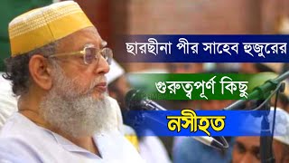 ছারছীনা পীর সাহেব হুজুরের কিছু গুরুত্বপূর্ণ নসিহত তালীম sarsina pir saheb hozur [upl. by Small]