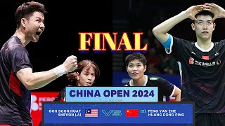 FINAL🇲🇾Goh Soon HuatShevon Lai VS 🇨🇳Feng Yan ZheHuang Dong Ping🔥 ChinaOpen2024 [upl. by Badr]