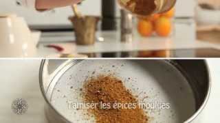 Choumicha  Ras El Hanout Composition dépices  Moroccan Spice Blend VF [upl. by Einnalem]