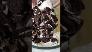 BEST EVER NO BAKE OREO CHEESECAKE RECIPE  HOW TO MAKE OREO CHEESECAKE AT HOME shorts [upl. by Ynna386]