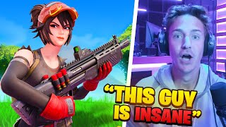 I CARRIED NINJA in a Fortnite Game [upl. by Rabelais525]