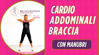 Allenamento a casa donna braccia toniche e pancia piatta mentre brucia calorie 🤩🔥 [upl. by Sev]