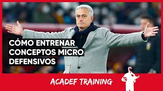 CÓMO ENTRENAR CONCEPTOS MICRO DEFENSIVOS [upl. by Mctyre351]