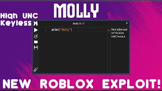 NEW FREE KEYLESS ROBLOX EXECUTOR MOLLY HIGH UNC 😯 [upl. by Edina159]