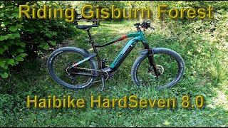 Gisburn Forest Full Blue Trail on the Haibike 80 [upl. by Wat]