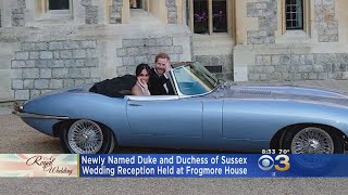 Newly Named Duke And Duchess Of Sussex Held Wedding Reception At Frogmore House [upl. by Jansen]