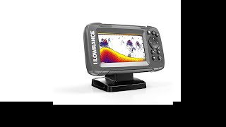 Lowrance HOOK2 4X  4inch Fish Finder with Bullet Skimmer Transducer Gray One Size [upl. by Roshan]