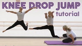 Knee Drop Jump Tutorial for Dance Butterfly Jump [upl. by O'Driscoll]