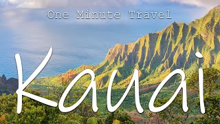 Kauai Island  Hawaii Highlights  Na Pali Coast  Waimea Canyon  Tropical Summer Landscape Drone [upl. by Aerbma]