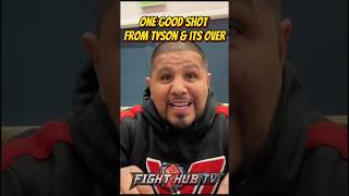 Fernando Vargas says quotAll Tyson has to do is touch Jake ONCE amp its OVERquot [upl. by Perni]