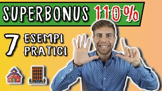 💰 SUPERBONUS 110 💰 7 esempi pratici [upl. by Evvy593]