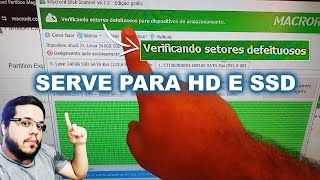 Encontrar Setores Com Defeitos no HD e SSD  Software Simples [upl. by Sad]