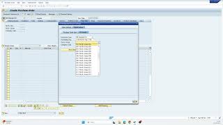 How to set default values in Purchase Order Sap ME21N [upl. by Zzaj]