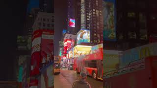 Venom on Times Square screen  US election results [upl. by Laynad]