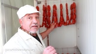 Cómo hacer Longaniza de Pascua o Longaniza Seca de Valencia  GeneracionNaturaorg [upl. by Mari]