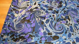 The Art of Marbling  Crafting a beautiful book  The Folio Society [upl. by Yenroc]