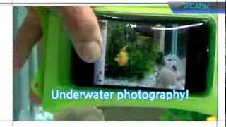 DiCAPac How to use waterproof case [upl. by Gilson]