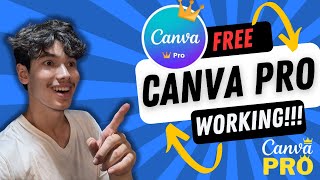 Get Canva Pro for FREE Unlimited design tools no payment needed [upl. by Fair949]