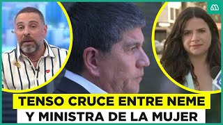 Tenso cruce entre Neme y Ministra de la Mujer por Caso Monsalve [upl. by Nevsa]