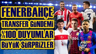 SONDAKİKA Fenerbahçede Sürpriz YOLCULAR Stopere 3 İlginç TRANSFER Ansu Fati ve Diğerleri [upl. by Hike]