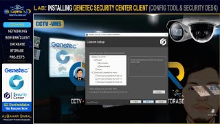 Genetec Lab  INSTALLING GENETEC SECURITY CENTER v59 CLIENT [upl. by Camellia]