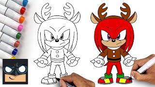 How To Draw Christmas Knuckles [upl. by Cornall]