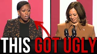 Michelle Obama LOSES IT as Crowd REVOLTS Against Kamala AGAIN [upl. by Yenitirb]