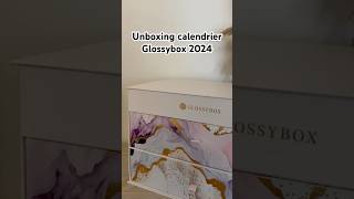 Unboxing Calendrier glossyboxfr 2024 [upl. by Florencia]