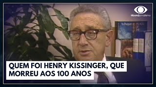 Henry Kissinger o diplomata controverso dos Estados Unidos  Jornal da Noite [upl. by Britton]