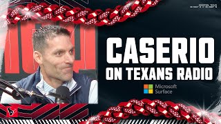 Nick Caserio previews Texans vs Miami Dolphins ahead of Chiefs and Ravens [upl. by Ylahtan]