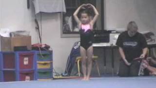 5 year old gymnast Level 3 [upl. by Ennaer872]