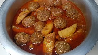 Mutton Kofta Recipe  Kofta Curry  Aloo Kofta Curry  Meatballs Recipe  مٹن کوفتہ آلو [upl. by Atsyrc417]