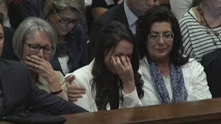 Emotional Oscar Pistorius breaks down in court describing the moment he found Reeva Steenkamp [upl. by Abert774]