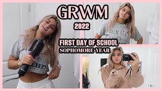 GRWM First Day of School 2022 Sophomore Year  KEILLY ALONSO [upl. by Anali]