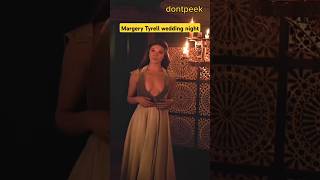 Margaery Tyrell wedding night gameofthrones shorts viralshorts [upl. by Yrolg]