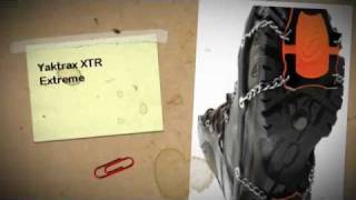 Yaktrax XTR Extreme  Ice Cleats  Micro Crampons from ICEGRIPPER [upl. by Heintz]