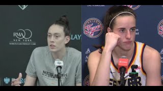 Breanna Stewart Reacts to New York Libertys Record 2M Ticket Revenue vs Caitlin Clark [upl. by Acyssej]