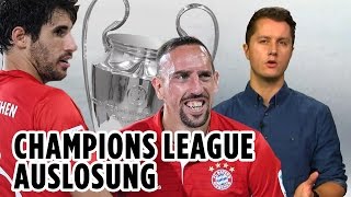 Champions League Auslosung der GruppenGegner live Bayern München Borussia Dortmund [upl. by Cissie269]