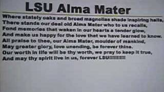 LSU Alma Mater [upl. by Yarvis]