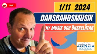 DANSBANDSMUSIK NYHETER amp ÖNSKELÅTAR  1 NOVEMBER 2024 [upl. by Robenia230]