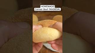 CORNED BEEF PANDESAL pandesal bread food fyp fypage recipe [upl. by Bartlet]