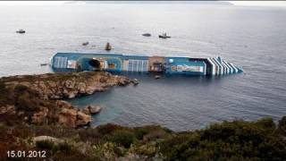 Una maniobra imprudente pudo causar el naufragio del Costa Concordia [upl. by Annotahs]