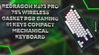 Redragon UCAL K673 Pro  Redragon Keyboard UCAL K673 Pro Review  Redragon UCAL K673 Pro Keyboard [upl. by Dannon]