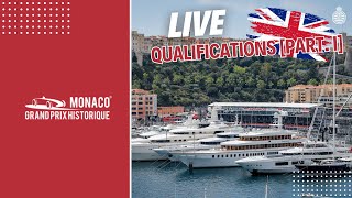 🛑 Qualifications LIVE Saturday Morning ENG  Grand Prix de Monaco Historique [upl. by Jonell]