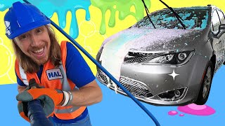 Carwash for Kids with Handyman Hal  Fun at the Car Wash [upl. by Hax]