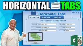 Learn How To Create Tabs in Microsoft Excel In This Easy VBA Tutorial Video [upl. by Telimay]