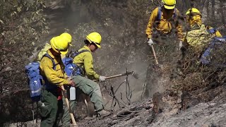 US Army Soldiers Deploy to Complex Wildfire in Northern California [upl. by Latoniah690]