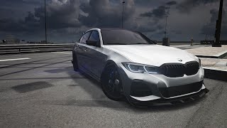 M340i G20 Stage 3 Cutting up in traffic  Assetto Corsa [upl. by Coreen390]