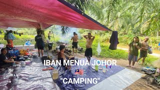 Iban Sarawak CAMPING bebala mayuh ba Kampung Galau Gunung Belumut 🇲🇾 [upl. by Ajile]