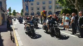 Ouverture Parade Harley Davidson 2018 St Tropez [upl. by Attey]